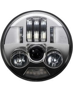 Custom Dynamics PB-575-C Chrome ProBEAM 5 3/4" LED Headlight Harley