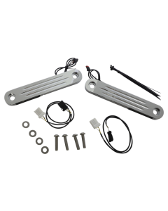 Custom Dynamics ProBeam Chrome Flush Dynamic Strips V2 Turn Signal FLH 97-13