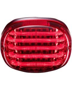 Custom Dynamics ProBeam Red Squareback Taillight W/O License Plate Light Harley