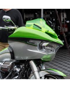 Klock Werks ICE Kolor Sport Flare Windshield For Harley 2023.5-2024 Road Glide