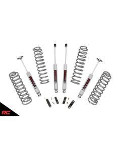 Rough Country PERF678  2.5" Lift Kit w/ N3 Shocks for 07-18 Jeep Wrangler JK 4WD