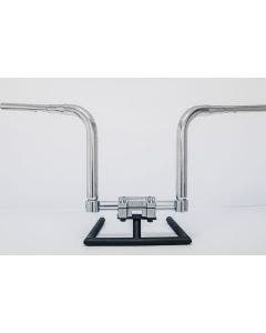 KST Kustom Pioneer 10" Polish Vanguard Handlebars Bars Harley FLTR FLHR 1.25"