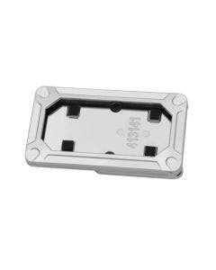 Kuryakyn 3141 Chrome Nova Side Mount License Plate Frame Harley Softail 18-Up