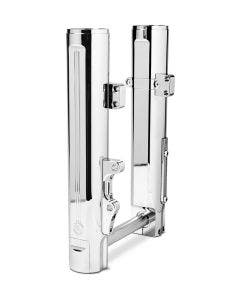 Performance Machine Lower Legs Single Disc Chrome Harley Dyna Softail 17-20