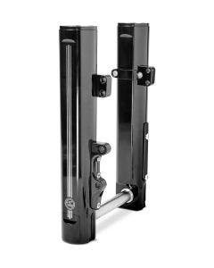 Performance Machine Lower Legs Single Disc Contrast Cut Harley Dyna Softail 17-20