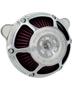 Performance Machine MaxHP Chrome Stage 1 Air Cleaner Harley Touring 08-15 ( 0206-2081-CH )