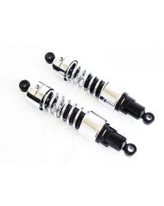 Progressive 412 Series Chrome 13" Heavy Duty Shocks 80-05 FLH