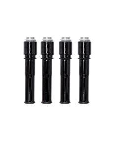 S&S 930-0124 Gloss Black Pushrod Tubes 84-19 Harley Big Twin & Milwaukee-8