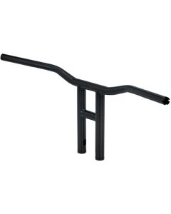 Biltwell 6242-2015 Black Tyson XL 12" Rise Notched TBW 1-1/8" Handlebar Harley