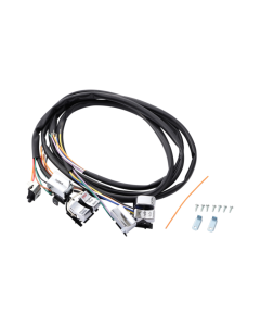 Replacement Handlebar Switch Kit Chrome For Harley-Davidson 1984-1995
