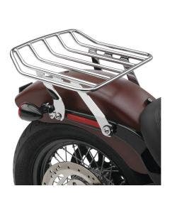 Cobra 602-2610 Chrome Big Ass Racks Detachable Luggage Carrier 18-19 Softail