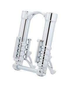 Arlen Ness Chrome Radial Method "No Flex" Fork Legs for Harley 14-23 Touring