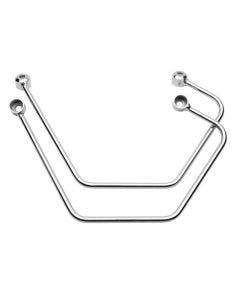 Cobra 02-6265 Chromed Saddlebag Supports 08-17 Yamaha XV1900 Raider Models