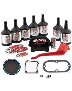 Complete Red Line Primary Oil Power Pack Kit w/ Gaskets Harley Evolution 83-99