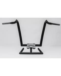 KST Kustoms Black Renegade 12" Handlebars Ape Hangers Harley Road Glide 15-18
