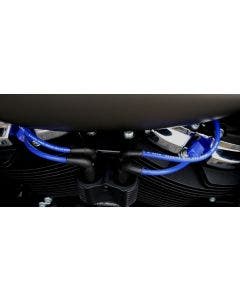 Sumax 30638 Blue Pro Spark Plug Wires 8mm Harley M8 Softail 18-21