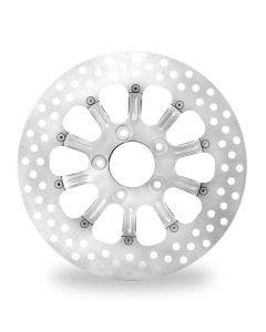 Performance Machine PM Revel Chrome 11.8 Front Brake Rotor Harley 