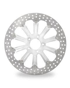 Performance Machine PM Revel Polished Cut Front 13" Brake Rotor Harley