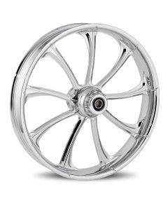 RC Components Revolt Chrome Wheel & Tire Package for Harley Indian & Metric