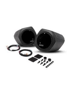 Rockford Fosgate RFGNRL-FSE Front Enclosures & M2-65B Speaker 16-19 Polaris GNL