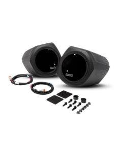 Rockford Fosgate RFGNRL-FSE Front Enclosures & M1-65 Speakers 16-19 Polaris GNL
