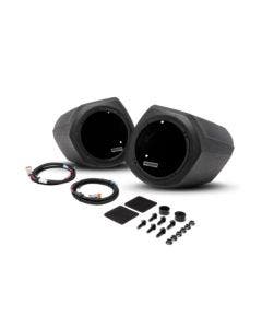 Rockford Fosgate RFGNRL-FSE Front Enclosures & M1-65B Speaker 16-19 Polaris GNL