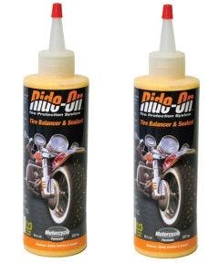 Ride-On TPS Tire Sealant Balancing System 41208 Flat Fix 2 x 8 oz Harley Motorcycle