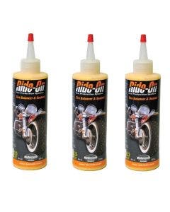 Ride-On TPS Tire Sealant Balancing System 41208 Flat Fix 3 x 8 oz Harley Motorcycle