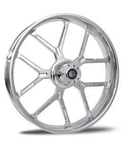 RC Components Ruckus Chrome Wheel & Tire Package for Harley Models 