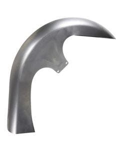 Russ Wernimont RWD Steel Flat Back 6.5" Front Fender 30" 47° Rake Harley FL 14-20