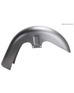 Russ Wernimont RWD Steel Flat Back 6" Wide Front Fender 23" Harley FL 14-20