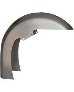 Russ Wernimont RWD Steel Flat Back Wide Front Fender w/ 18x8 Harley FL 94-13