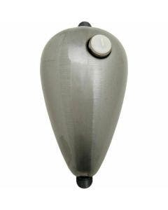 2.2 Gallon Raw Gas Tank Chopper Wasp Peanut Harley Ironhead XS650 38-0693