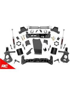 Rough Country 22832 7" Lift Kit 2014-2018 Silverado Sierra 1500 4WD Suspension