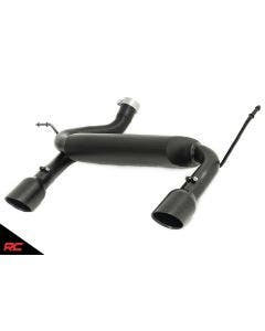 Rough Country 96002 Black Dual Performance Exhaust for 07-18 Jeep Wrangler JK