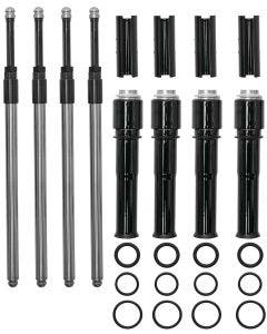 S&S Cycles 930-0143 Quickee Pushrods Black Harley Twin Cam 99-17