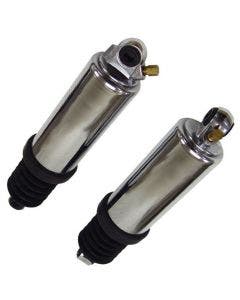 Harley Touring Bagger Chrome Heavy Duty Lowering 12" Air Shocks 80-17 54631-02B