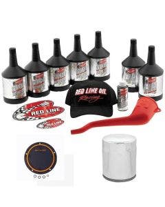 Complete Red Line Primary Oil Kit w/ Gaskets Harley Twin Cam 6 Speed 07-16