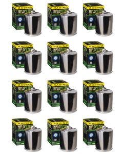 Buy HiFloFiltro HF171CRC Set of 12 Chrome High Performance Oil Filter 99-18 Harley 0712-0435 07120435 from Eastern Performance Cycles. Great prices and free shipping!