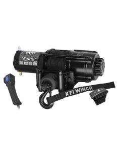KFI SE45-R2 Black 4500lbs Standard Stealth Series Aluminum Winch w/ Dash Switch