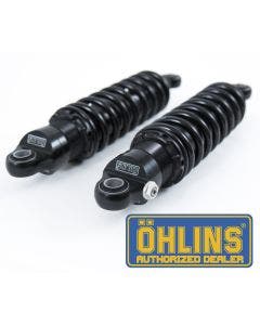 Ohlins HD772 V-Twin STX36 Blackline Shocks 13" Adjustable Harley Touring 90-Up