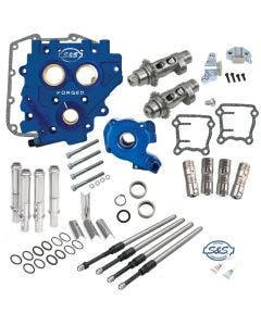 S&S 330-0546 Easy Start Chain Drive Cam Chest Pushrods Oil Pump Plate Kit Harley