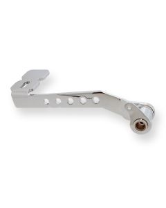 SoftBrake Chrome Holes Extended Comfort Brake Lever for Harley 97-07 Touring Models