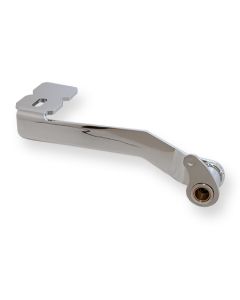 SoftBrake Chrome Plain Extended Comfort Brake Lever for Harley 97-07 Touring Models