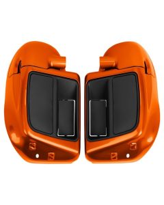 Hogworkz Scorched Orange Rushmore Style Lower Vented Fairings for 94-25 Touring