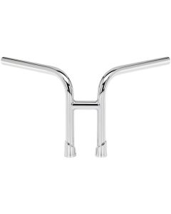 Biltwell 6201-1052 Chrome RE-Bar 9-1/2" Rise 1" Non-Dimpled Handlebar Harley 