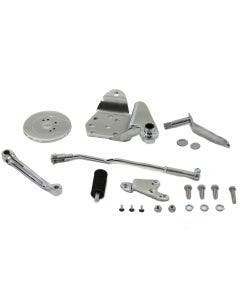 Complete Chrome Forward Control Shift Kit Custom Harley Pan Shovel Head 22-0801