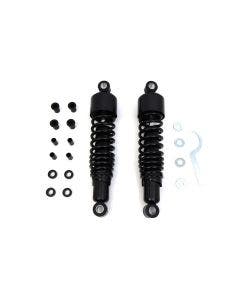 V-Twin 54-0873 Black 12-1/2" Rear Suspension Shock Set 95-18 Harley Touring FL