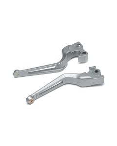 Kuryakyn 6668 Silver Dillinger Clutch & Brake Hand Levers 14-19 Harley Sportster