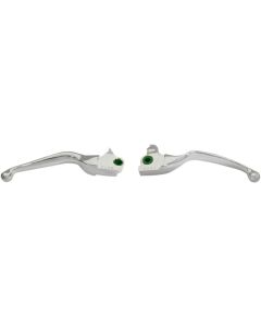 Drag Chrome Smooth Wide Blade Lever Set 17-18 Harley FLHTCUTG & FLRT Trikes